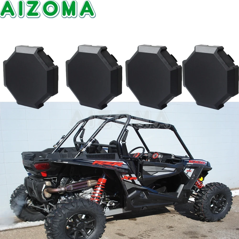 

Черная крышка ступицы колеса UTV 4 шт., крышка ступицы колеса для Polaris RZR 1000 4 XP Turbo RZR 900 4 S RZR 1000 S RZR1000, крышка обода шины