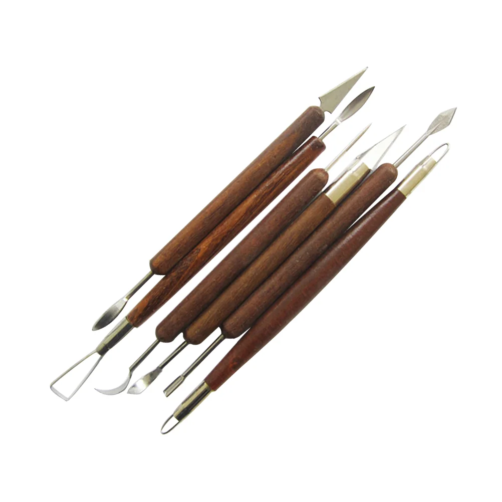 6PCS Ceramic Clay Sculpting Tools Ended Modeling Tools 6- Piece Sculpture Tool Clay Sculpture Set Clay Carving Tools Set
6PCS Ceramic Clay Sculpting Tools Ended Modeling Tools 6- Piece Sculpture Tool Clay Sculpture Set Clay Carving Tools Set