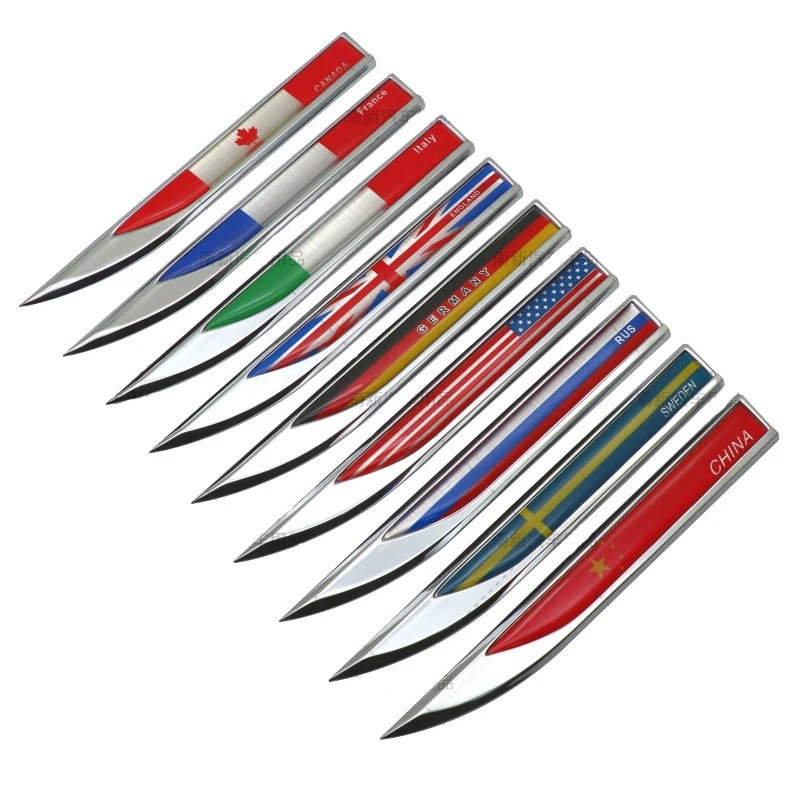 2PC/Pair 3D Metal Car Decorate Germany French Italy American Russia Sweden Canada Flag Truck Car Badge Emblem Emblem Accessories
2PC/Pair 3D Metal Car Decorate Germany French Italy American Russia Sweden Canada Flag Truck Car Badge Emblem Emblem Accessories