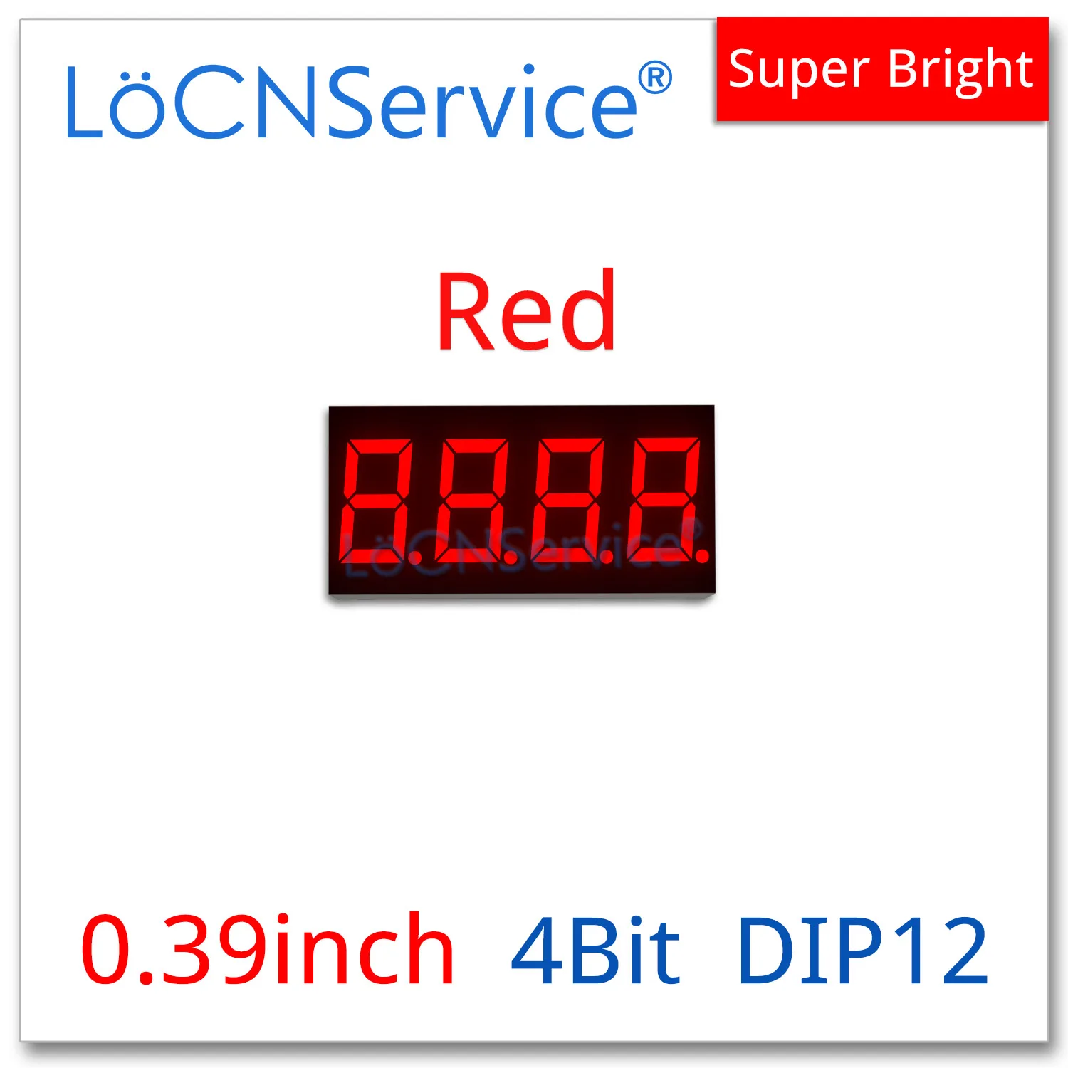 LoCNService 30 шт. 0,39 дюймовый цифровой трубчатый светодиодный дисплей 4-битный Красный общий анод/катод 7-сегментный 0,39 дюйма
LoCNService 30 шт. 0,39 дюймовый цифровой трубчатый светодиодный дисплей 4-битный Красный общий анод/катод 7-сегментный 0,39 дюйма