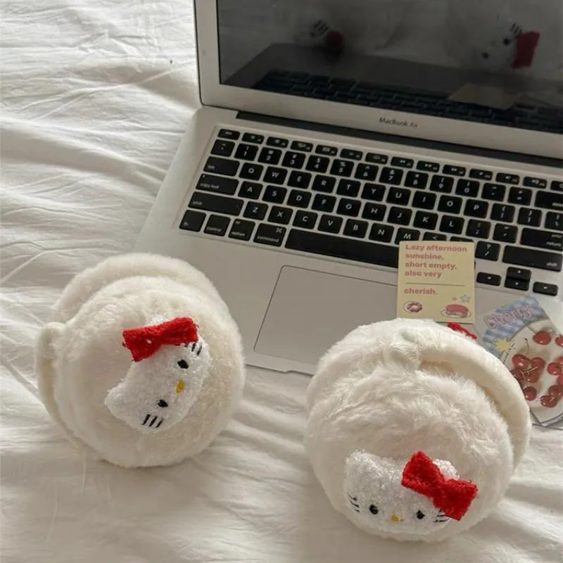 New Sanrio Hello Kitty Kawaii Anime Ear Cover Cute Cartoon Warm Ear Protection Lovely Girly Heart Couple Gift Toys for Girls
New Sanrio Hello Kitty Kawaii Anime Ear Cover Cute Cartoon Warm Ear Protection Lovely Girly Heart Couple Gift Toys for Girls