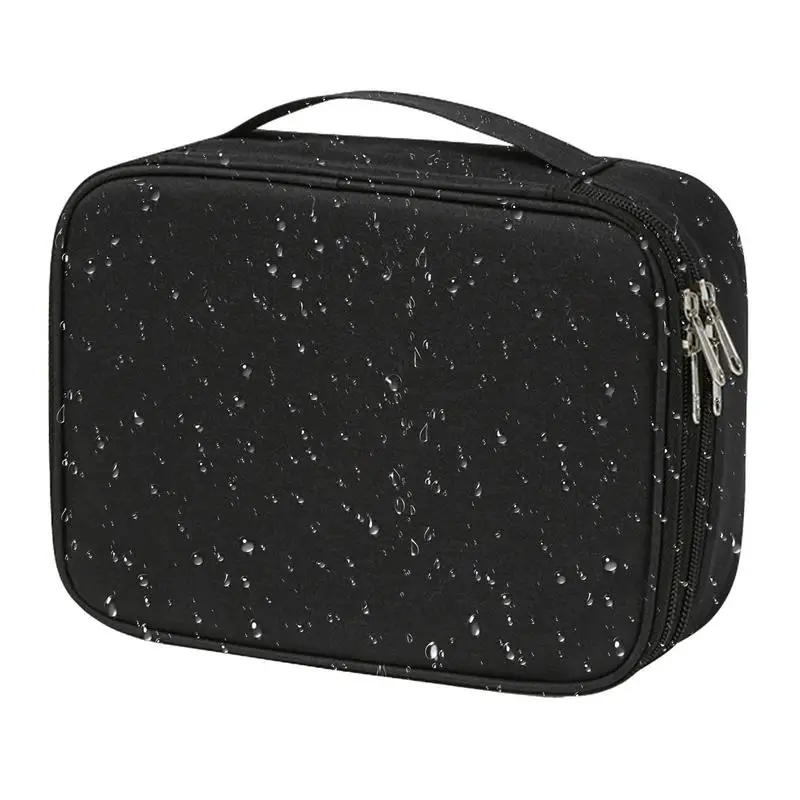 Electronics Organizer Travel Case Portable Cable Storage Bag With 3 Layers Travel Essentials Cable Storage Bag For Mini Camera 
Electronics Organizer Travel Case Portable Cable Storage Bag With 3 Layers Travel Essentials Cable Storage Bag For Mini Camera