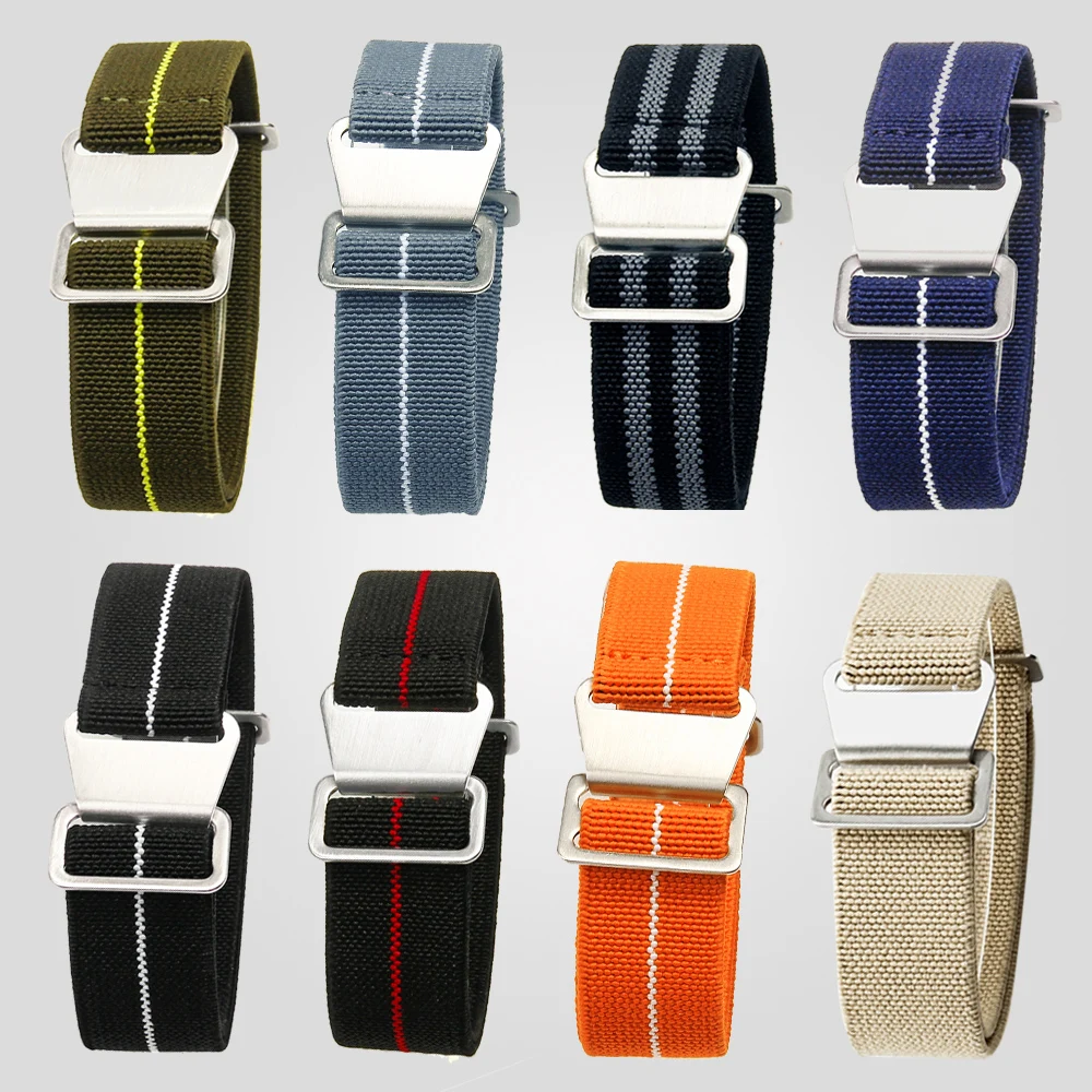 Elastic Nylon Watchband for Samsung Galaxy 3 41 45mm Watch Strap for Amazfit Troops Parachute Backpack Bracelet 20mm 22mm
Elastic Nylon Watchband for Samsung Galaxy 3 41 45mm Watch Strap for Amazfit Troops Parachute Backpack Bracelet 20mm 22mm