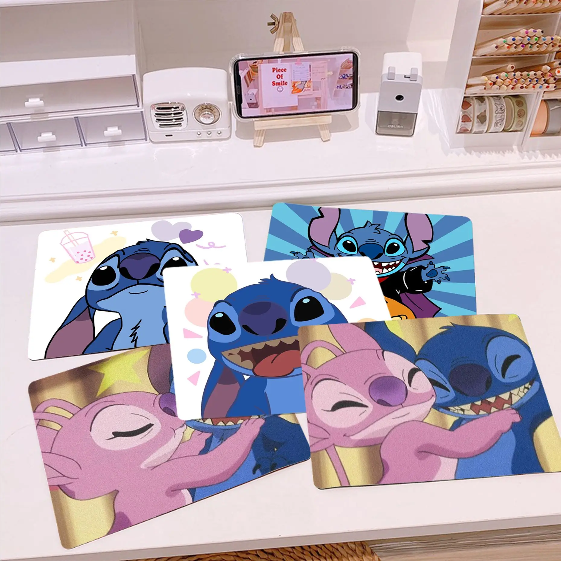 Disney Stitch Small Cartoon Anime Gaming Mouse Pad Keyboard Mouse Mats Smooth Company Writing Desk Mats
Disney Stitch Small Cartoon Anime Gaming Mouse Pad Keyboard Mouse Mats Smooth Company Writing Desk Mats