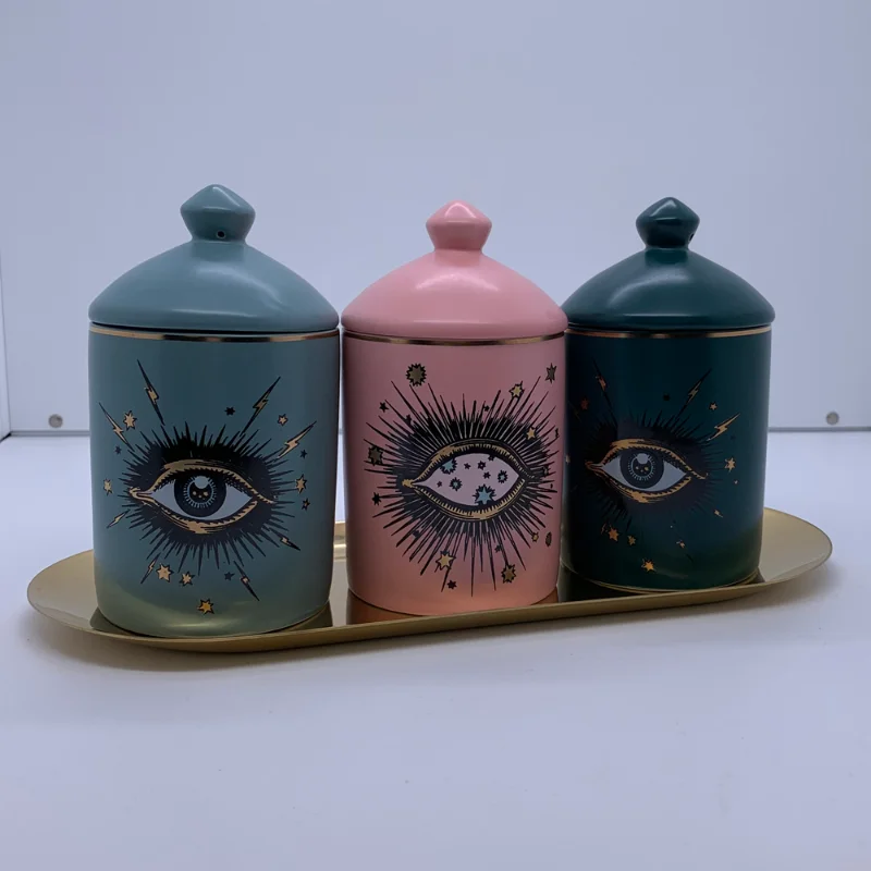 Starry Sky Big Eye Jar Incense Candle Holder Home Decoration Ornaments Ceramic Make Up Jewelry Storage Jar Box Cup Candle Jars
Starry Sky Big Eye Jar Incense Candle Holder Home Decoration Ornaments Ceramic Make Up Jewelry Storage Jar Box Cup Candle Jars