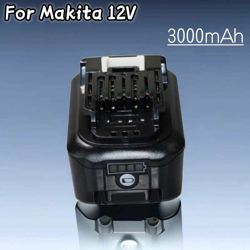 12V 3000mAh Lithium Battery Rechargeable Battery For Makita BL1040 BL1015 BL1020B BL1016 BL1021 BL1040B
12V 3000mAh Lithium Battery Rechargeable Battery For Makita BL1040 BL1015 BL1020B BL1016 BL1021 BL1040B