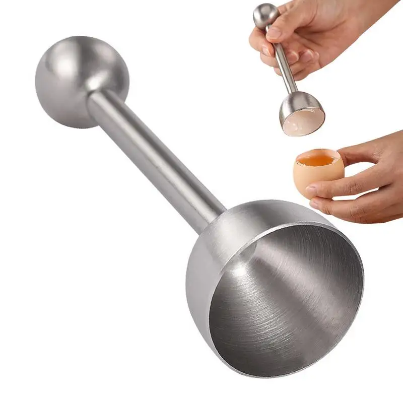 Safe Egg Cracker Tool Top Egg Top Breaker Stainless Egg Topper Time-Saving Shell Cracker For Home Kitchen Undercooked Eggs
Safe Egg Cracker Tool Top Egg Top Breaker Stainless Egg Topper Time-Saving Shell Cracker For Home Kitchen Undercooked Eggs