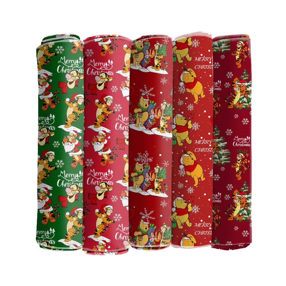 Printed Christmas Disney Winnie Pooh Bubble Fabric for Patchwork Quilting Fabrics Needlework DIY Cloth 50*145cm
Printed Christmas Disney Winnie Pooh Bubble Fabric for Patchwork Quilting Fabrics Needlework DIY Cloth 50*145cm