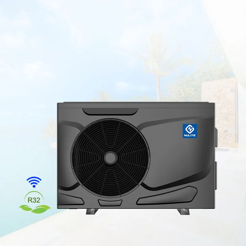 

*WIFI Air to Water warmepumpe Swimming Pool Heater Heatpump R32 DC Inverter Air Source Small Swim Pool Heat Pump Water Heater