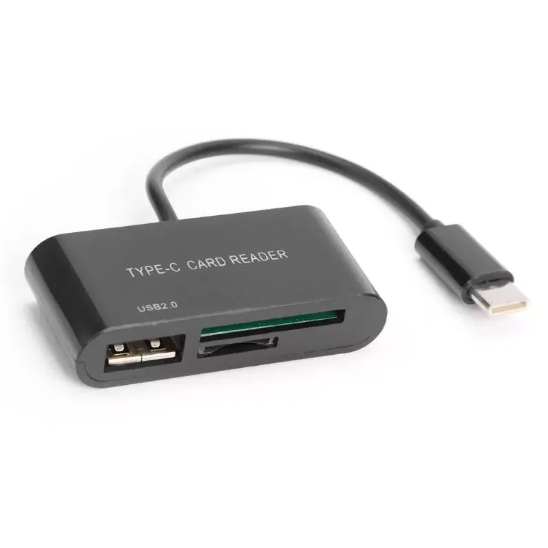 3 in 1 USB Type C Card Reader Micro SD/TF Card Reader Type C To OTG USB Adapter Memory Cardreader for Macbook Pro/Samsung/Huawei
3 in 1 USB Type C Card Reader Micro SD/TF Card Reader Type C To OTG USB Adapter Memory Cardreader for Macbook Pro/Samsung/Huawei