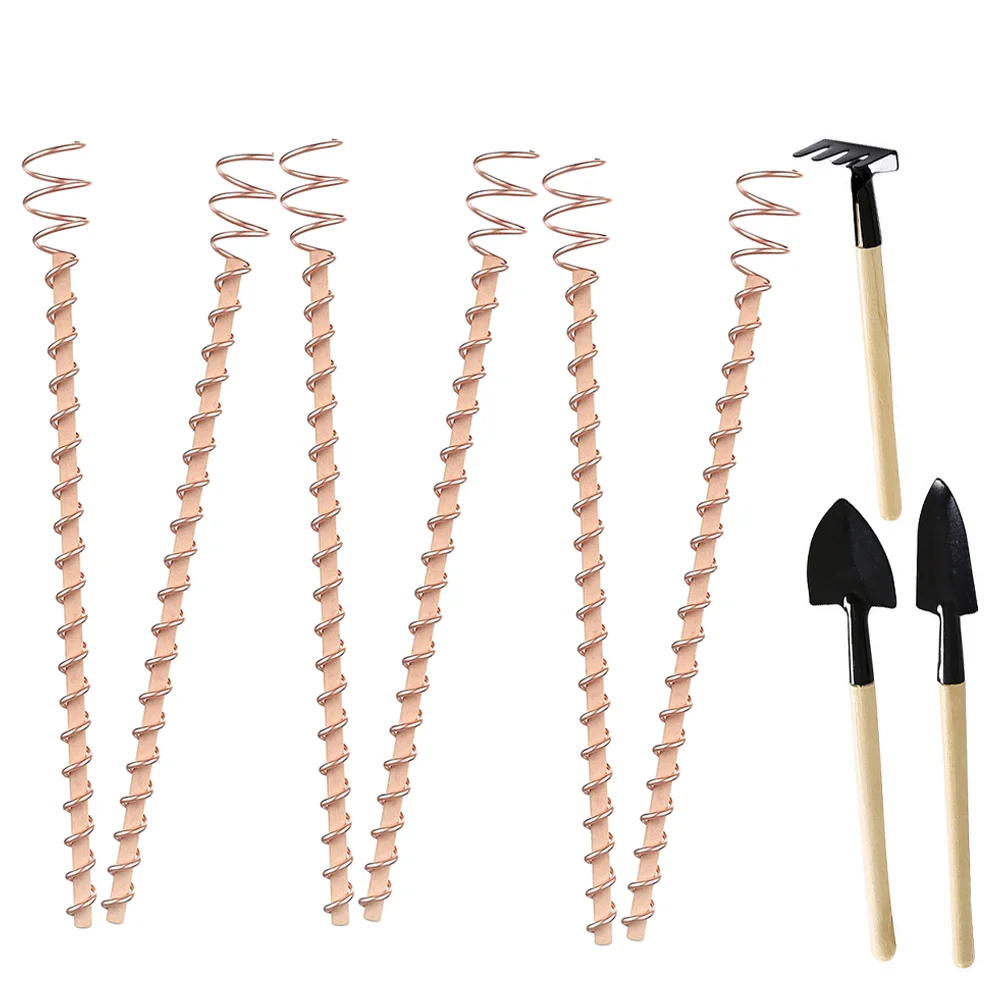 Garden Tiller Tool Copper Wire Gardening Set Pure Small Succulent Planters
Garden Tiller Tool Copper Wire Gardening Set Pure Small Succulent Planters