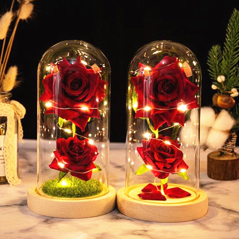 Wedding Decorations Eternal Rose LED Light Foil Flower In Dome Cover Valentines Day Gifts Baby Shower Birthday Party Decorations
Wedding Decorations Eternal Rose LED Light Foil Flower In Dome Cover Valentines Day Gifts Baby Shower Birthday Party Decorations