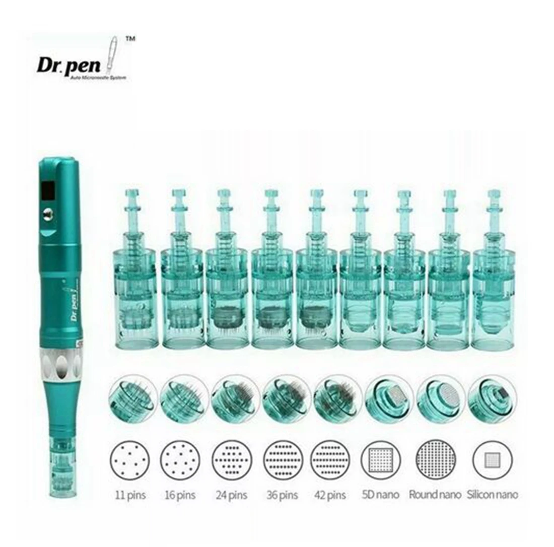 Dr. Pen Ultima A6S Cartridges Derma Pen Bayonet Replacement Head Microneedling Pen Needles 11/16/36/42 Nano Needles
Dr. Pen Ultima A6S Cartridges Derma Pen Bayonet Replacement Head Microneedling Pen Needles 11/16/36/42 Nano Needles