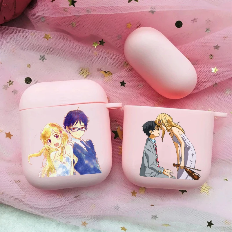 Lovely japanese anime Your Lie in April Soft silicone TPU Case For AirPods Pro2 1 2 3 Pink Wireless Bluetooth Earphone Box Cover
Lovely japanese anime Your Lie in April Soft silicone TPU Case For AirPods Pro2 1 2 3 Pink Wireless Bluetooth Earphone Box Cover