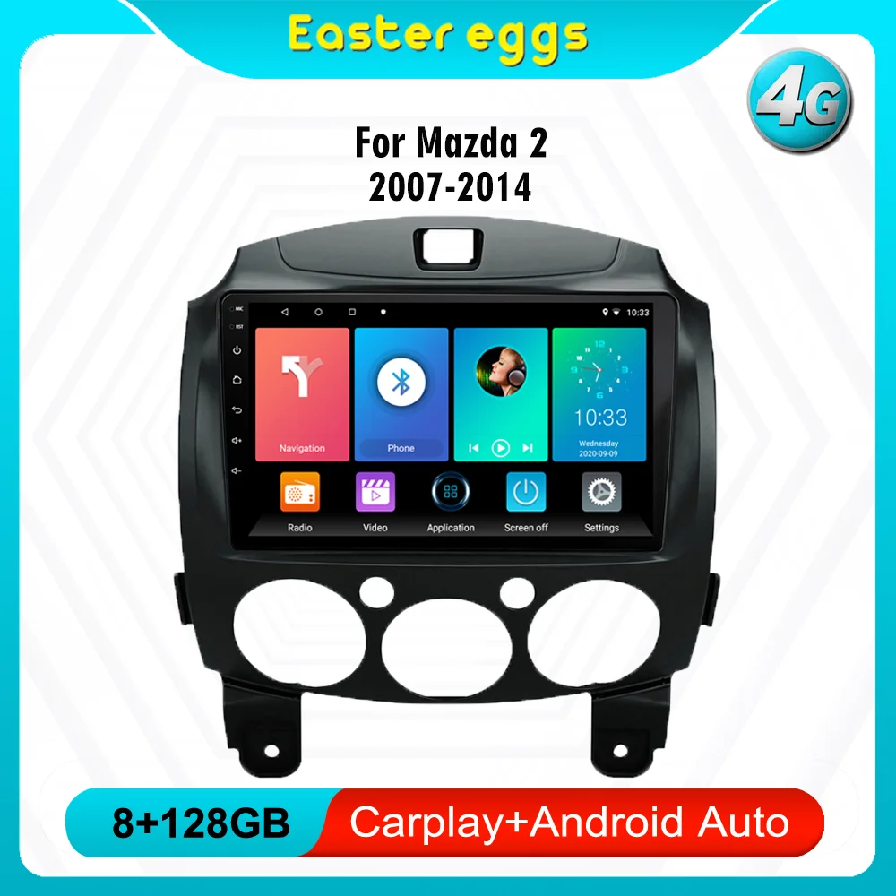 Easteregs For MAZDA 2 2007-2014 2 din 9 inch Android WIFI Navigation GPS Car Radio Multimedia Player Head Unit WIth Frame
Easteregs For MAZDA 2 2007-2014 2 din 9 inch Android WIFI Navigation GPS Car Radio Multimedia Player Head Unit WIth Frame