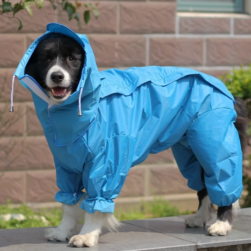 Outdoor Waterproof Pet Dog Raincoat Poncho High Collar Reflective Labrador Golden Retriever Corgi Medium and Large Dog Clothing
Outdoor Waterproof Pet Dog Raincoat Poncho High Collar Reflective Labrador Golden Retriever Corgi Medium and Large Dog Clothing