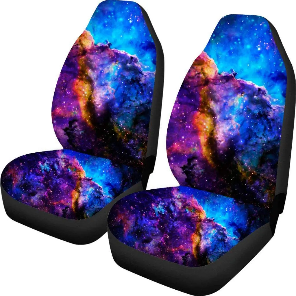 Blue Purple Galaxy Star Universal Bucket Front Seat Covers Soft Comfort Vehicle Seat Cover Protectors-Pack of 2
Blue Purple Galaxy Star Universal Bucket Front Seat Covers Soft Comfort Vehicle Seat Cover Protectors-Pack of 2