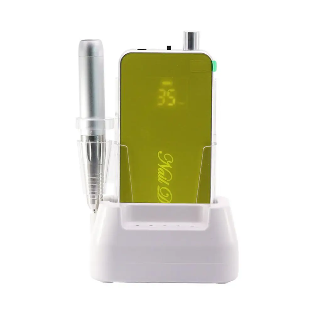 High Quality New Nail Drill Machine Rechargeable E File Electric Professional Manicure Brushless Portable Nail Bit Tools35000rpm
High Quality New Nail Drill Machine Rechargeable E File Electric Professional Manicure Brushless Portable Nail Bit Tools35000rpm