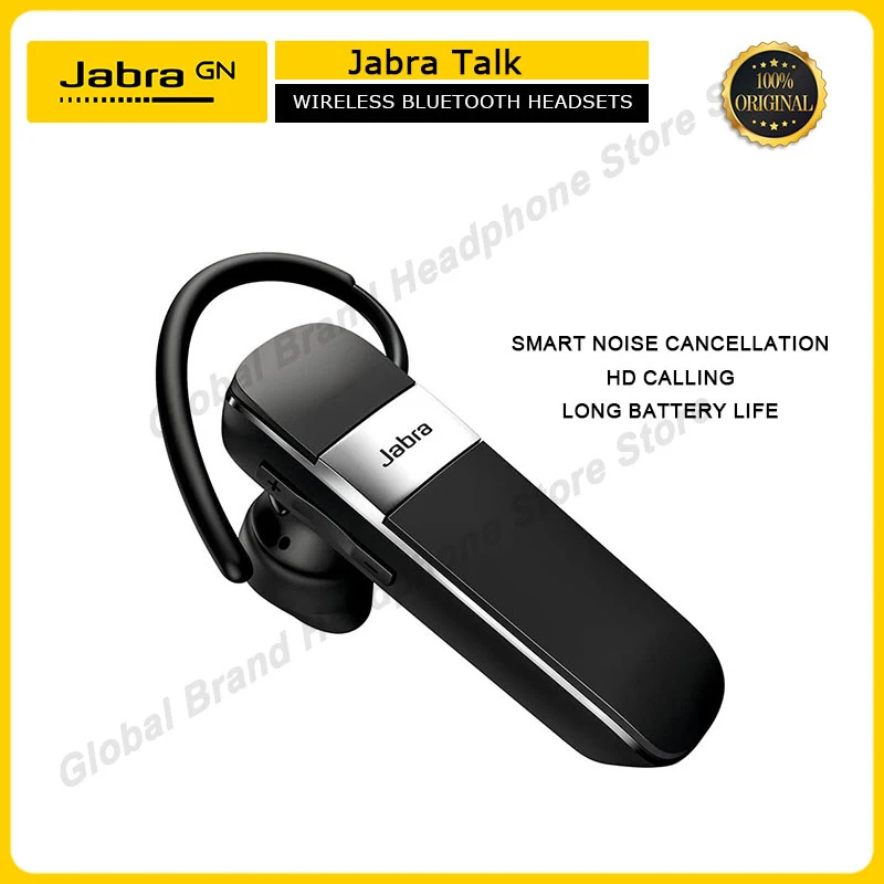 

Оригинальные беспроводные Bluetooth-наушники Jabra Talk, гарнитура Hands Free, HD-гарнитура с голосовым управлением, деловые наушники, стереонаушники для ...