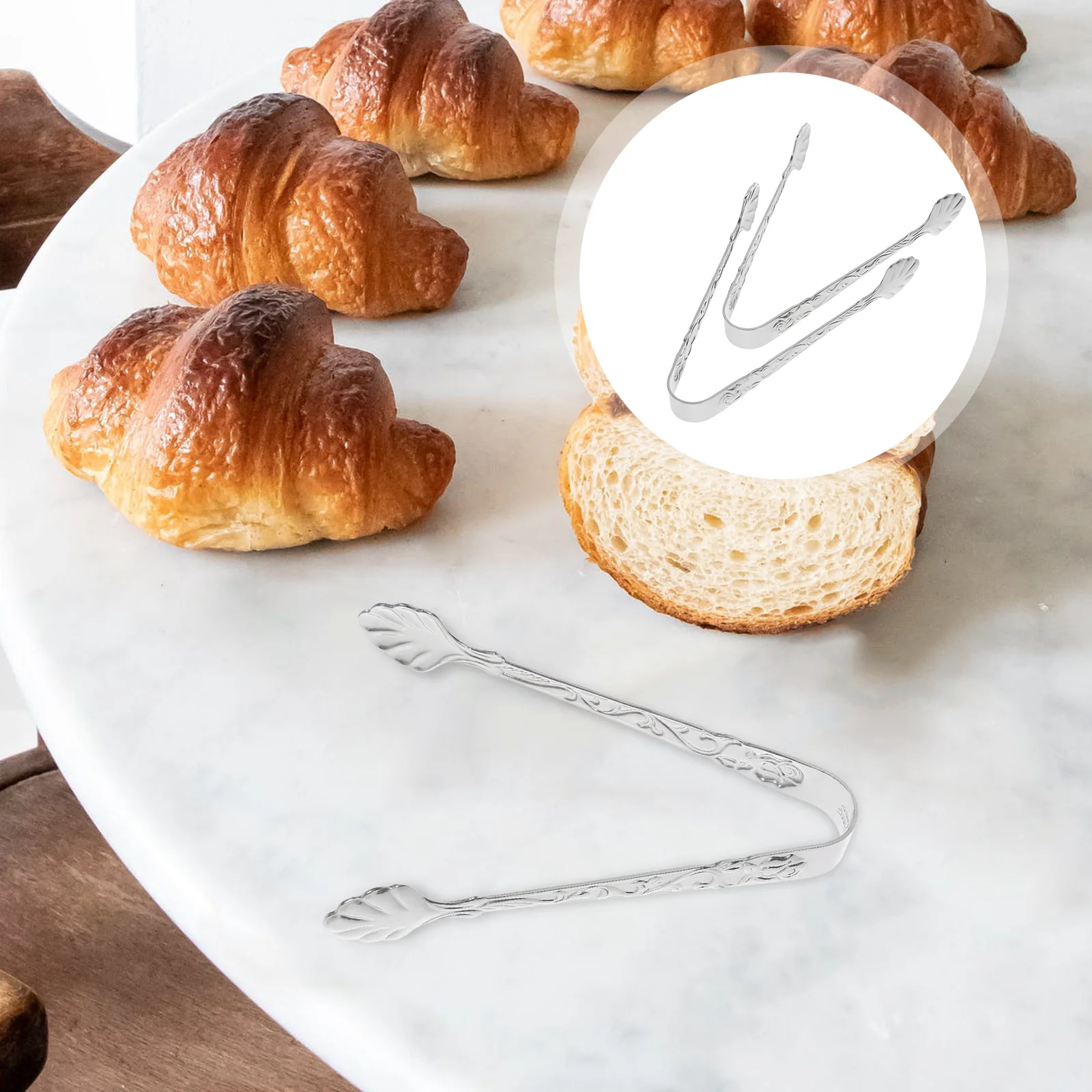 Tongs Ice Mini Tong Serving Sugar Appetizers Cube Kitchen Metal Stainless Steel Bread Salad Clip Clips Cooking Coffee Buffet Bbq 
Tongs Ice Mini Tong Serving Sugar Appetizers Cube Kitchen Metal Stainless Steel Bread Salad Clip Clips Cooking Coffee Buffet Bbq