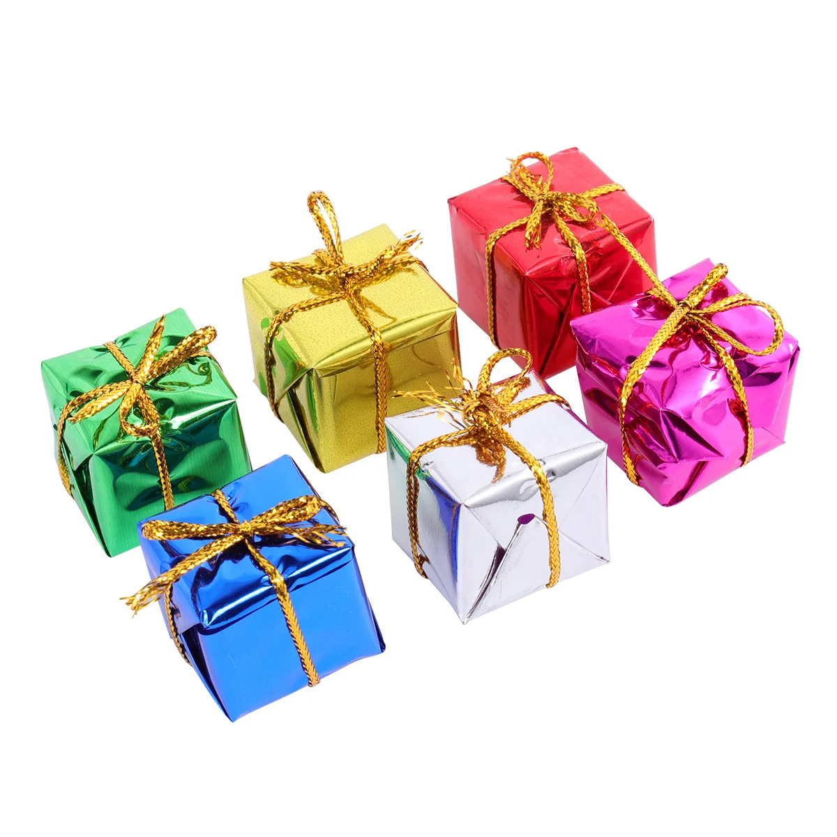 Small Christmas Gift Box Delicate Christmas Tree Ornaments Christmas Tree Decorations For Party Festival (Random Color)
Small Christmas Gift Box Delicate Christmas Tree Ornaments Christmas Tree Decorations For Party Festival (Random Color)