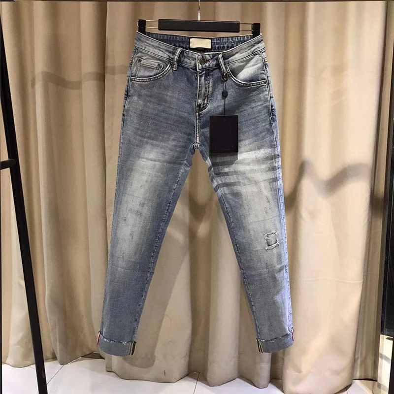 TB THOM Denim Jeans 2022 Men's Trendy Brand Loose Summer Thin Elastic Feet Pants Mens Korean Harem High Quality TB Jeans
TB THOM Denim Jeans 2022 Men's Trendy Brand Loose Summer Thin Elastic Feet Pants Mens Korean Harem High Quality TB Jeans