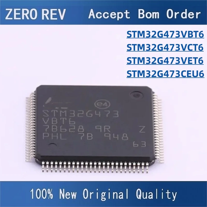 100% New STM32G473VBT6 STM32G473VCT6 STM32G473VET6 LQFP100 STM32G473CEU6 UFQFPN48 Brand new original chips ic
100% New STM32G473VBT6 STM32G473VCT6 STM32G473VET6 LQFP100 STM32G473CEU6 UFQFPN48 Brand new original chips ic