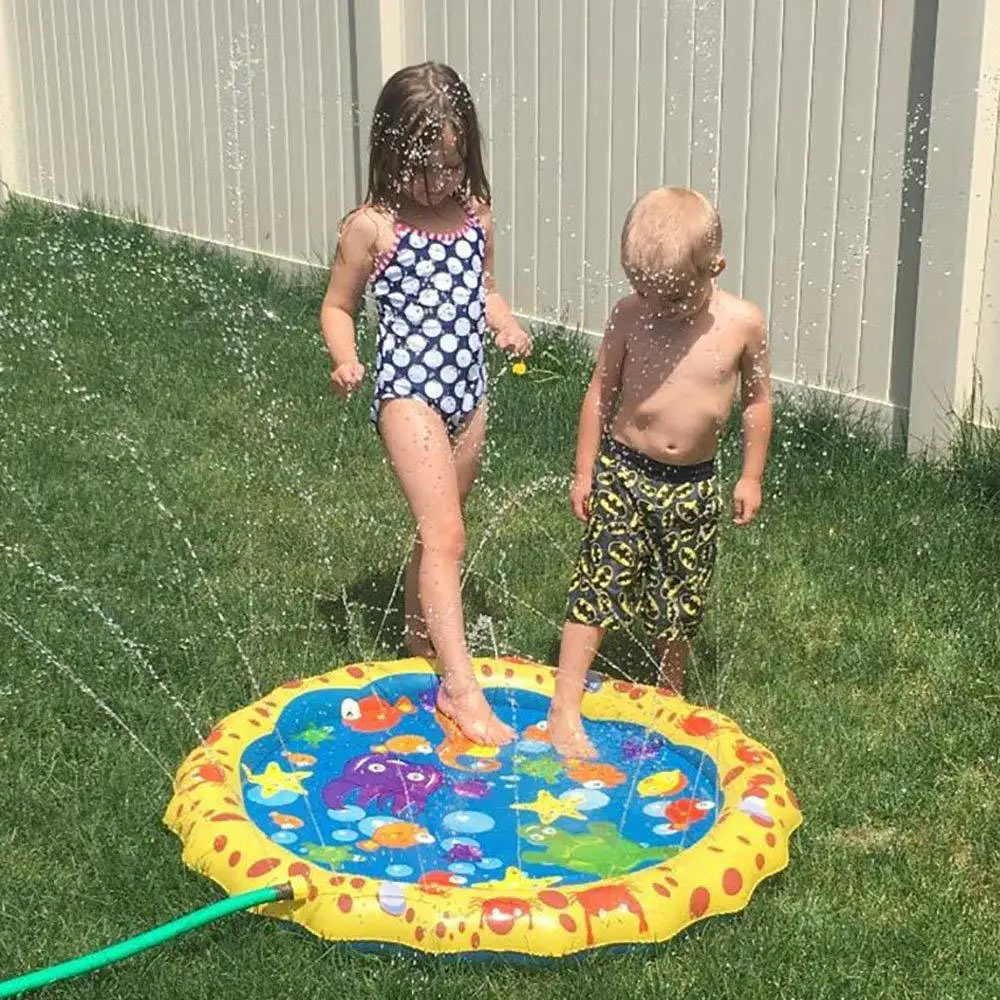 100cm/170cm Outdoor Play Mat Lawn Beach Sea Animal Inflatable Water Sprinkler Kids Sprinkler Play Mat Water Play Beach Mat Toys
100cm/170cm Outdoor Play Mat Lawn Beach Sea Animal Inflatable Water Sprinkler Kids Sprinkler Play Mat Water Play Beach Mat Toys