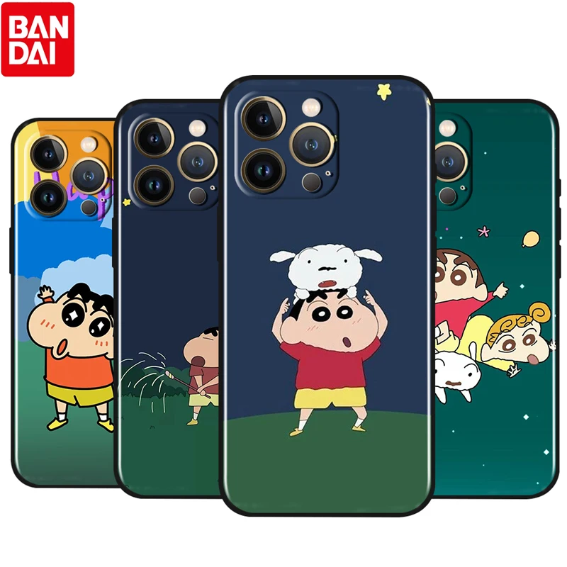 Cute Crayon Shin-chan For Apple iPhone 13 12 Pro Max Mini 11 Pro XS Max X XR 8 7 6 Plus SE 5S 5 Soft Black Phone Case Cover Capa
Cute Crayon Shin-chan For Apple iPhone 13 12 Pro Max Mini 11 Pro XS Max X XR 8 7 6 Plus SE 5S 5 Soft Black Phone Case Cover Capa
