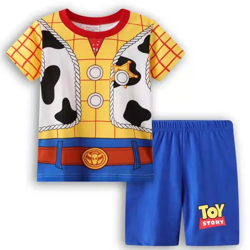 1-7Y Children Pajamas Set Buzz Lightyear Woody Toy Story Boys Cartoon Summer Leisure Wear Sleepwear Pajama Clothes Gift for Kid
1-7Y Children Pajamas Set Buzz Lightyear Woody Toy Story Boys Cartoon Summer Leisure Wear Sleepwear Pajama Clothes Gift for Kid