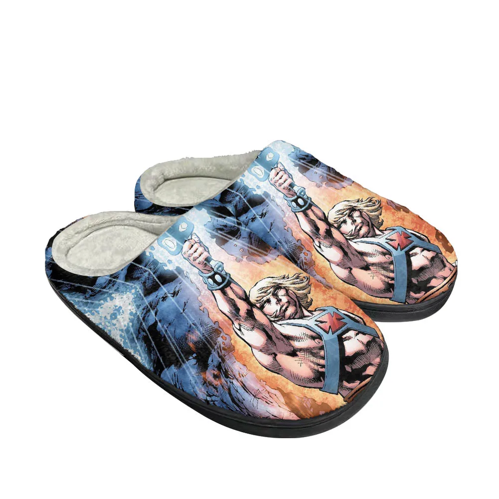 Hot Cartoon He Man Fashion Cotton Custom Slippers Mens Womens Sandals Plush Casual Keep Warm Shoes Thermal Comfortable Slipper 
Hot Cartoon He Man Fashion Cotton Custom Slippers Mens Womens Sandals Plush Casual Keep Warm Shoes Thermal Comfortable Slipper