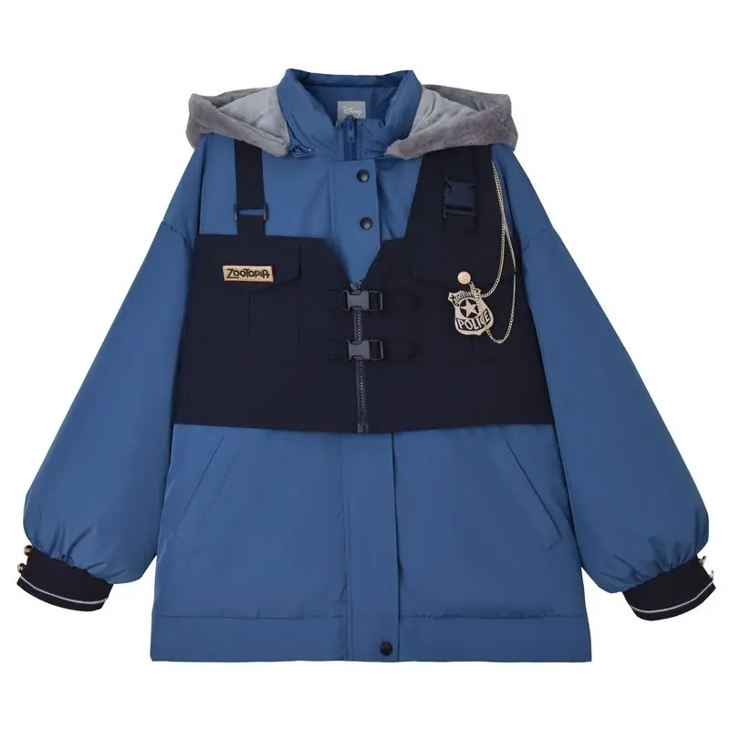 Anime Disney Zootopia Down Jacket Kawaii Cartoon Judy Hopps Girl Winter Clothing Korean Version Loose Fleece Jacket Fashion Coat
Anime Disney Zootopia Down Jacket Kawaii Cartoon Judy Hopps Girl Winter Clothing Korean Version Loose Fleece Jacket Fashion Coat