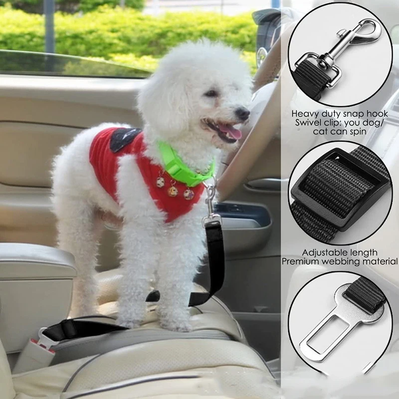 Adjustable Pet Dog Cat Car Seat Belt Nylon Lead Leash Harness For Pet Puppy Kitten Vehicle Security Leash 45-72cm Auto Interior
Adjustable Pet Dog Cat Car Seat Belt Nylon Lead Leash Harness For Pet Puppy Kitten Vehicle Security Leash 45-72cm Auto Interior