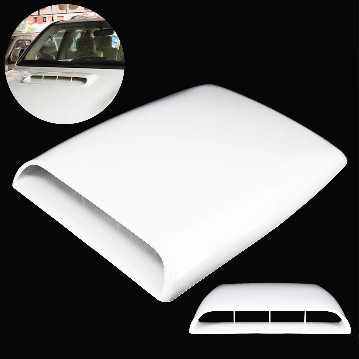 Car Cover Roof Decor Base Decorative Air Flow Intake Hood Scoop Bonnet Universal Useful Accessories Replacement
Car Cover Roof Decor Base Decorative Air Flow Intake Hood Scoop Bonnet Universal Useful Accessories Replacement