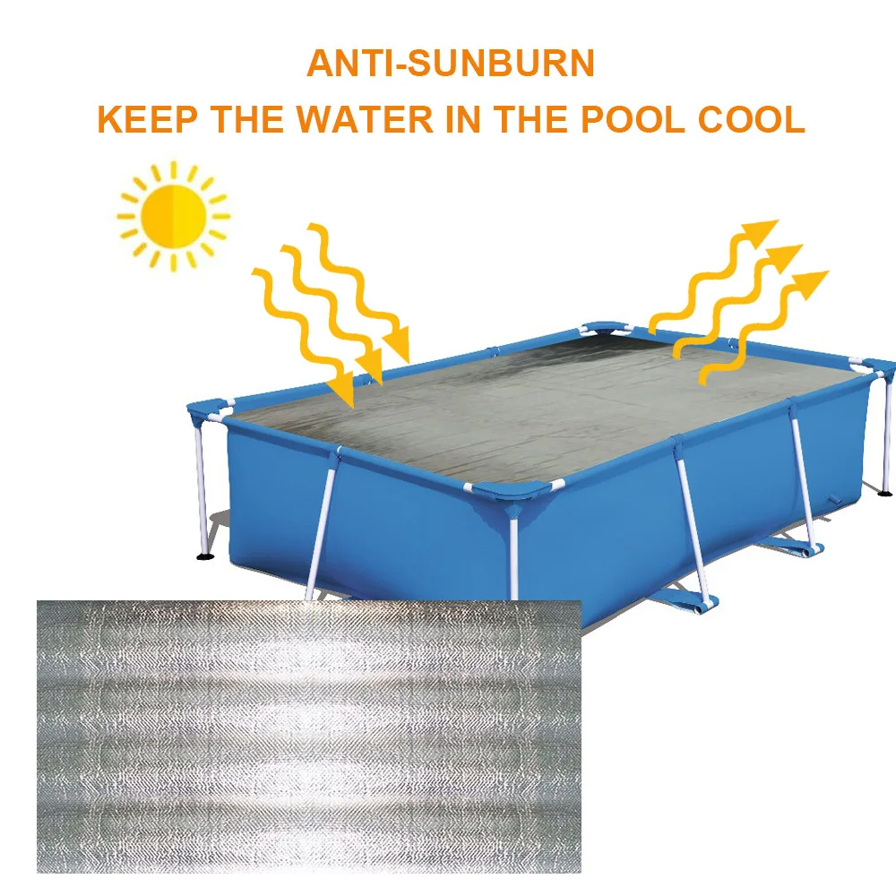 Pool Cover Tarpaulin Solar Swimming Pool Protection Cover Heat Insulation Film For Indoor Outdoor Pool Accessories
Pool Cover Tarpaulin Solar Swimming Pool Protection Cover Heat Insulation Film For Indoor Outdoor Pool Accessories