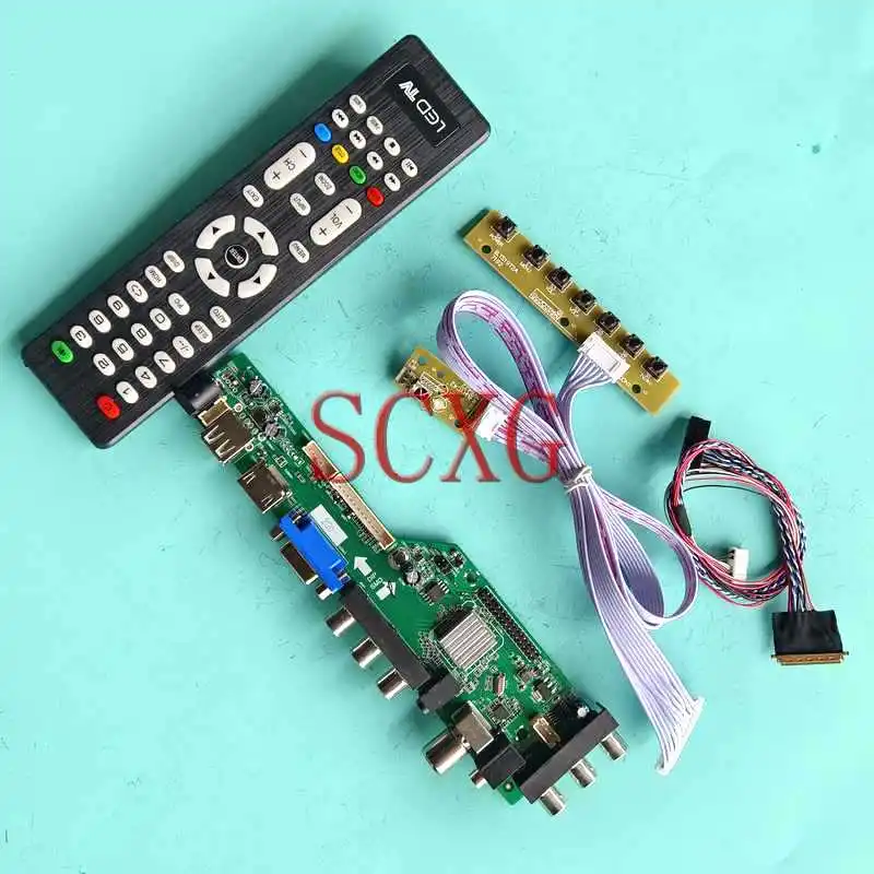 For LTN173KT01-A01/H01/K01/T01 DVB Digital LCD Display Driver Board 1600*900 Kit 17.3" LVDS 40 Pin HDMI-Compatible VGA USB AV RF
For LTN173KT01-A01/H01/K01/T01 DVB Digital LCD Display Driver Board 1600*900 Kit 17.3" LVDS 40 Pin HDMI-Compatible VGA USB AV RF