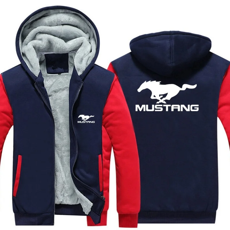 2022 NEW Hoodies Men ford Mustang Car Logo Print Jacket Hoodies Winter Thicken Warm Fleece cotton Zipper Raglan Coat Male
2022 NEW Hoodies Men ford Mustang Car Logo Print Jacket Hoodies Winter Thicken Warm Fleece cotton Zipper Raglan Coat Male