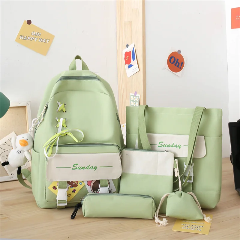 4 шт./комплект, женские рюкзаки и сумки для девочек
4 шт./комплект, женские рюкзаки и сумки для девочек