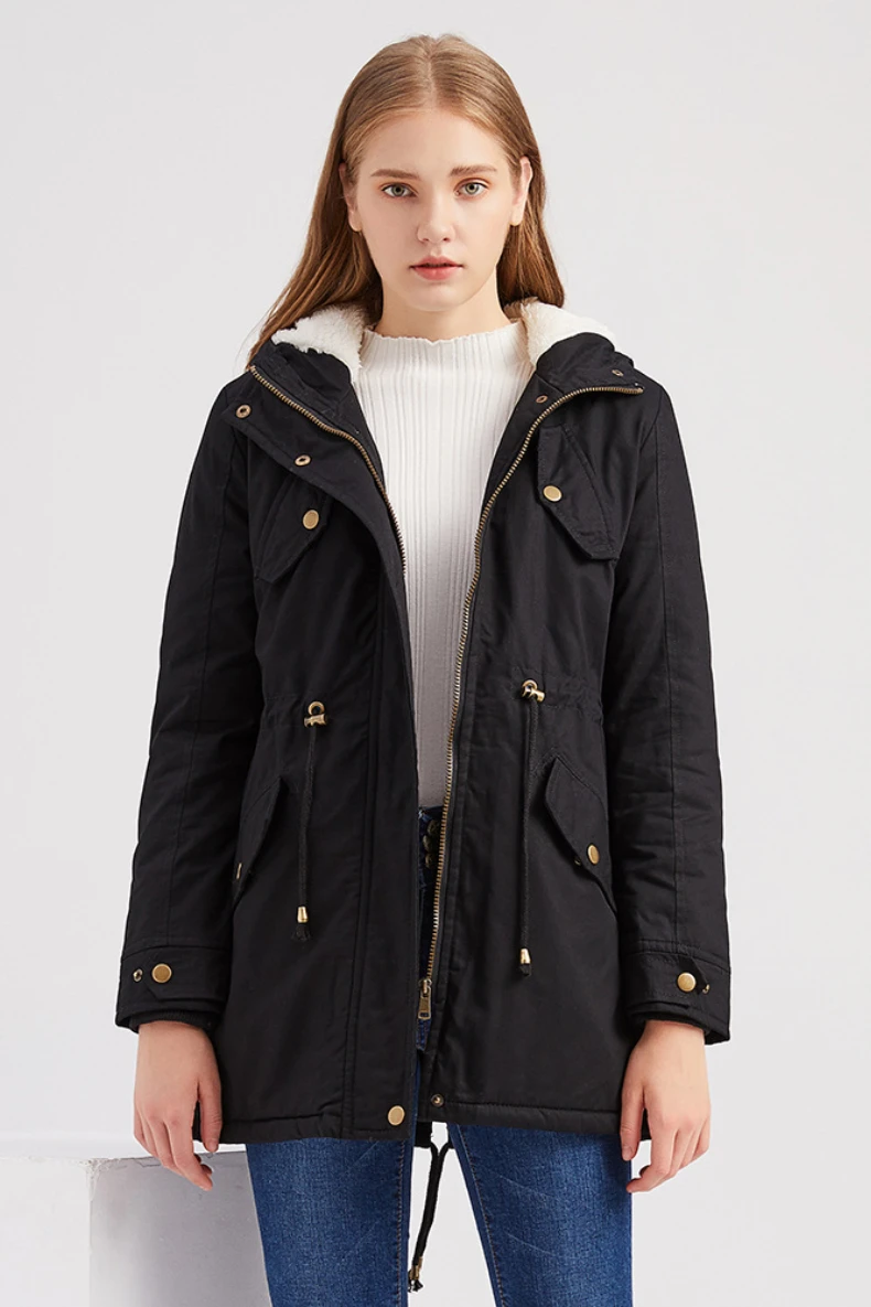 Elegant Solid Color Casual Parkas Fur Women Autumn Winter Solid Color Zip Up Button Sweet Loose Fashion Long Coat Down 2022
Elegant Solid Color Casual Parkas Fur Women Autumn Winter Solid Color Zip Up Button Sweet Loose Fashion Long Coat Down 2022