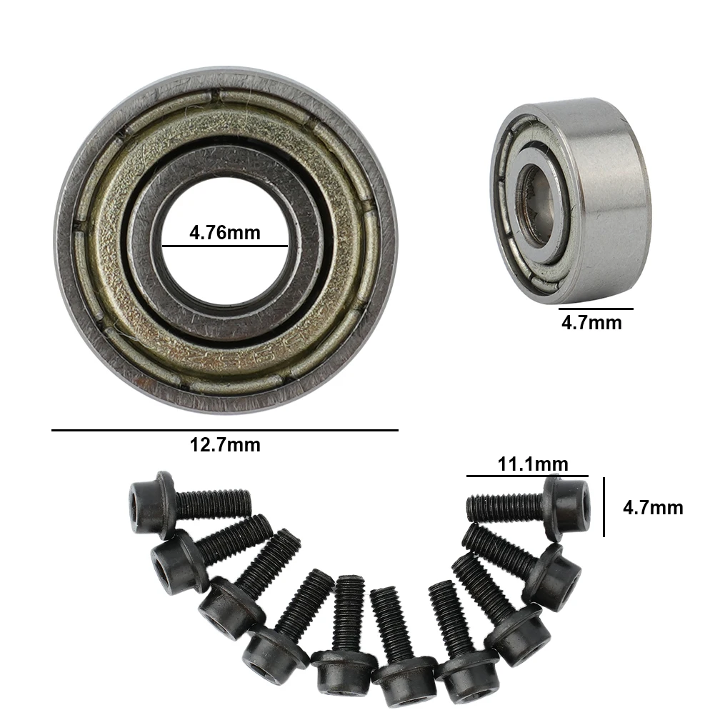 Hex Key Wrench Router Bit Bearing 11pcs/Set 12.7mm Router Bit Ball Bearings Guide Replacement Router Bits Durable
Hex Key Wrench Router Bit Bearing 11pcs/Set 12.7mm Router Bit Ball Bearings Guide Replacement Router Bits Durable