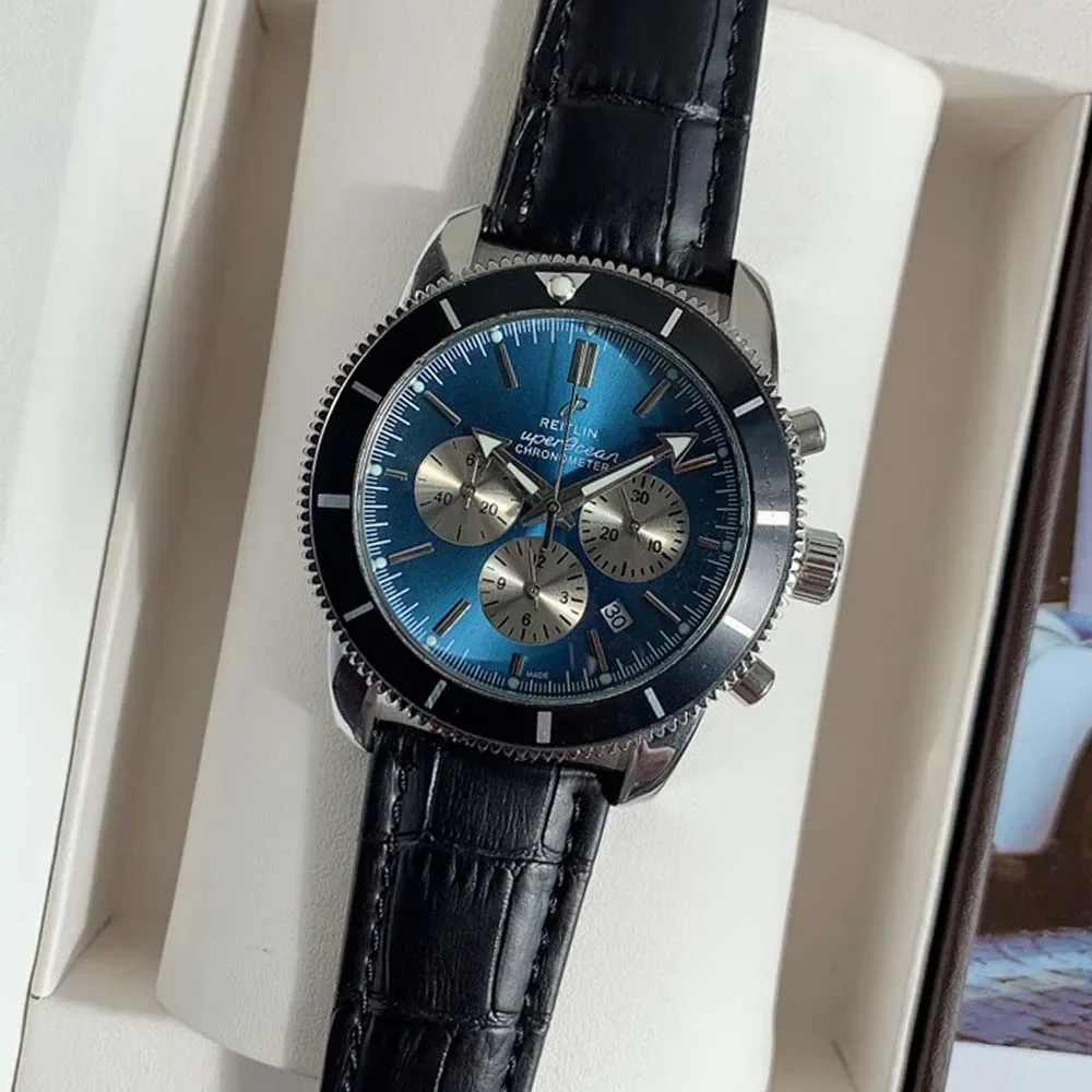 Hot Top AAA+ B ,Br LOGO Watches For Mens Multifunction High Quality Automatic Date WristWatch Business Sports Chronograph Clocks
Hot Top AAA+ B ,Br LOGO Watches For Mens Multifunction High Quality Automatic Date WristWatch Business Sports Chronograph Clocks