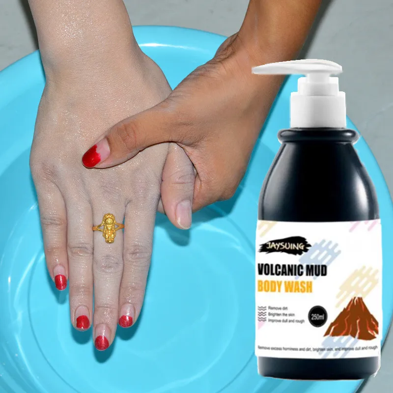 Volcanic Mud Shower Gel Body Wash Fast Whitening Deep Clean Skin Moisturizing Exfoliating Bathing Cream Shower Gel 250ml
Volcanic Mud Shower Gel Body Wash Fast Whitening Deep Clean Skin Moisturizing Exfoliating Bathing Cream Shower Gel 250ml