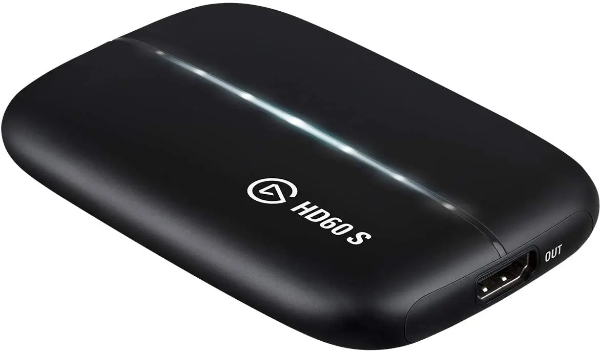 

Elgato HD60 S capture card, 1080p 60 capture, delay gateway, Ultra-low latency, PS5, PS4 Xbox series X/Xbox USB 3.0