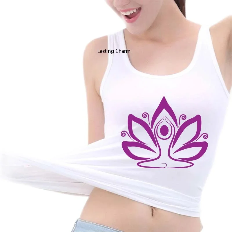 Женский удобный топ без рукавов для занятий йогой 
Женский удобный топ без рукавов для занятий йогой