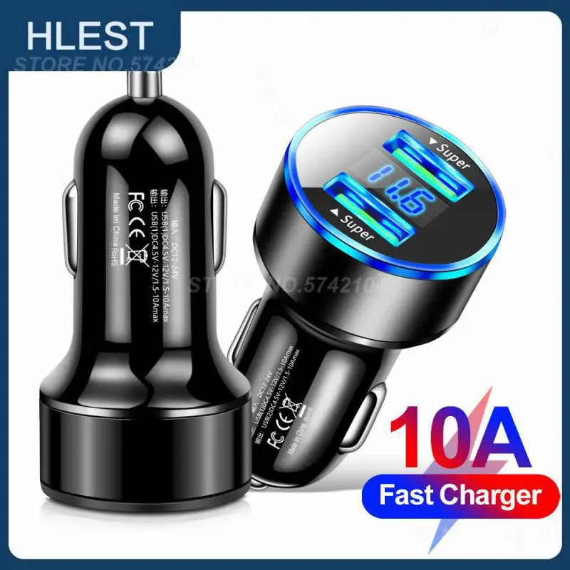 Usb Digital Fast Charger Car Charger Practical Usb Digital Display Car Phone Adapter Car Accessories Car Charger Adapter
Usb Digital Fast Charger Car Charger Practical Usb Digital Display Car Phone Adapter Car Accessories Car Charger Adapter