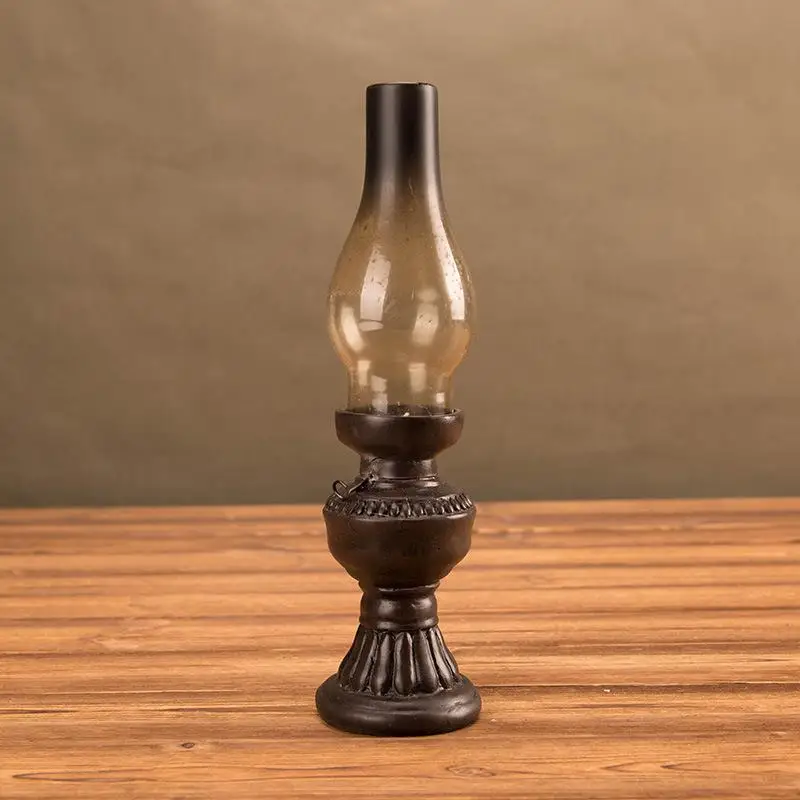 Vintage Resin Kerosene Lamp Model Candlestick Lamp Home Deco Retro Crafts Adornment Collection
Vintage Resin Kerosene Lamp Model Candlestick Lamp Home Deco Retro Crafts Adornment Collection