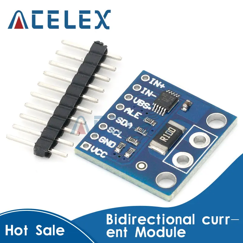 INA226 IIC interface Bi-directional current/Power monitoring sensor module 226 0.01Ohm 0.1Ohm
INA226 IIC interface Bi-directional current/Power monitoring sensor module 226 0.01Ohm 0.1Ohm