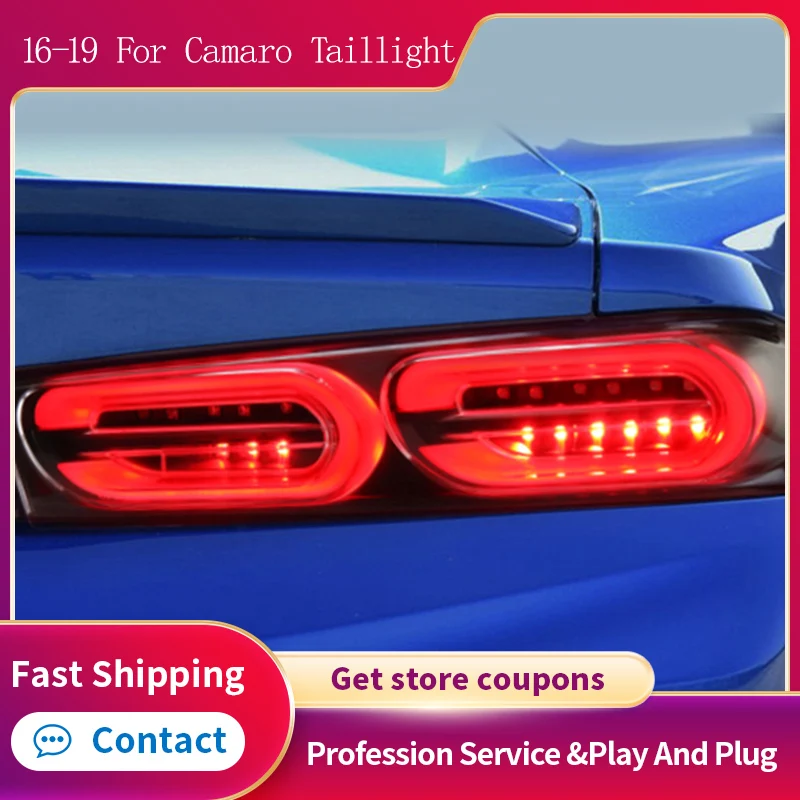 Car Styling For Chevrolet Camaro Taillights 2016-2019 New Camaro Dynamic Turn Signal Tail Lamp DRL Brake Reverse Accessories
Car Styling For Chevrolet Camaro Taillights 2016-2019 New Camaro Dynamic Turn Signal Tail Lamp DRL Brake Reverse Accessories