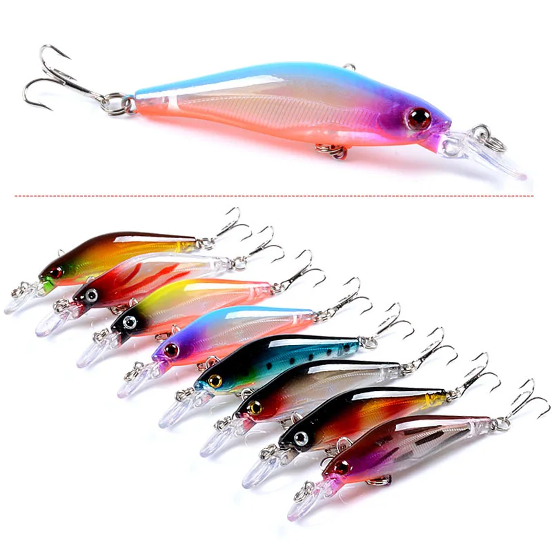 XBLACK Fishing Lures 3D Eyes 8cm/6.3g Fishing Gear Submerged Bait Minnow Bionic Bait Fake Bait Plastic Hard Bait Fishing Bait
XBLACK Fishing Lures 3D Eyes 8cm/6.3g Fishing Gear Submerged Bait Minnow Bionic Bait Fake Bait Plastic Hard Bait Fishing Bait
