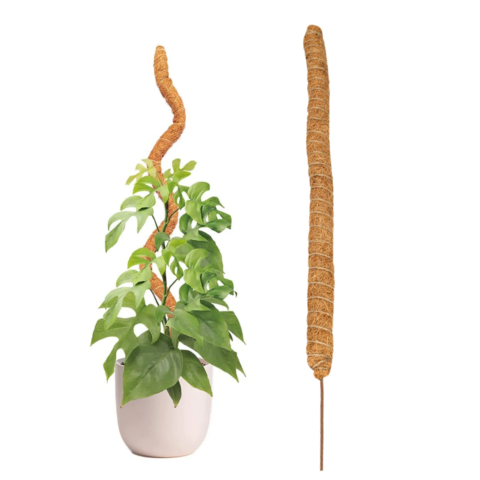 

Bendable Moss Pole Plant Climbing Pole Coir Moss Stick Palm Vines Stick Plant Support Extension Climbing Indoor Plants Creepers